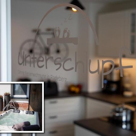 Unterschlupf Radeberg Mit Garten & Whirlpool Экстерьер фото